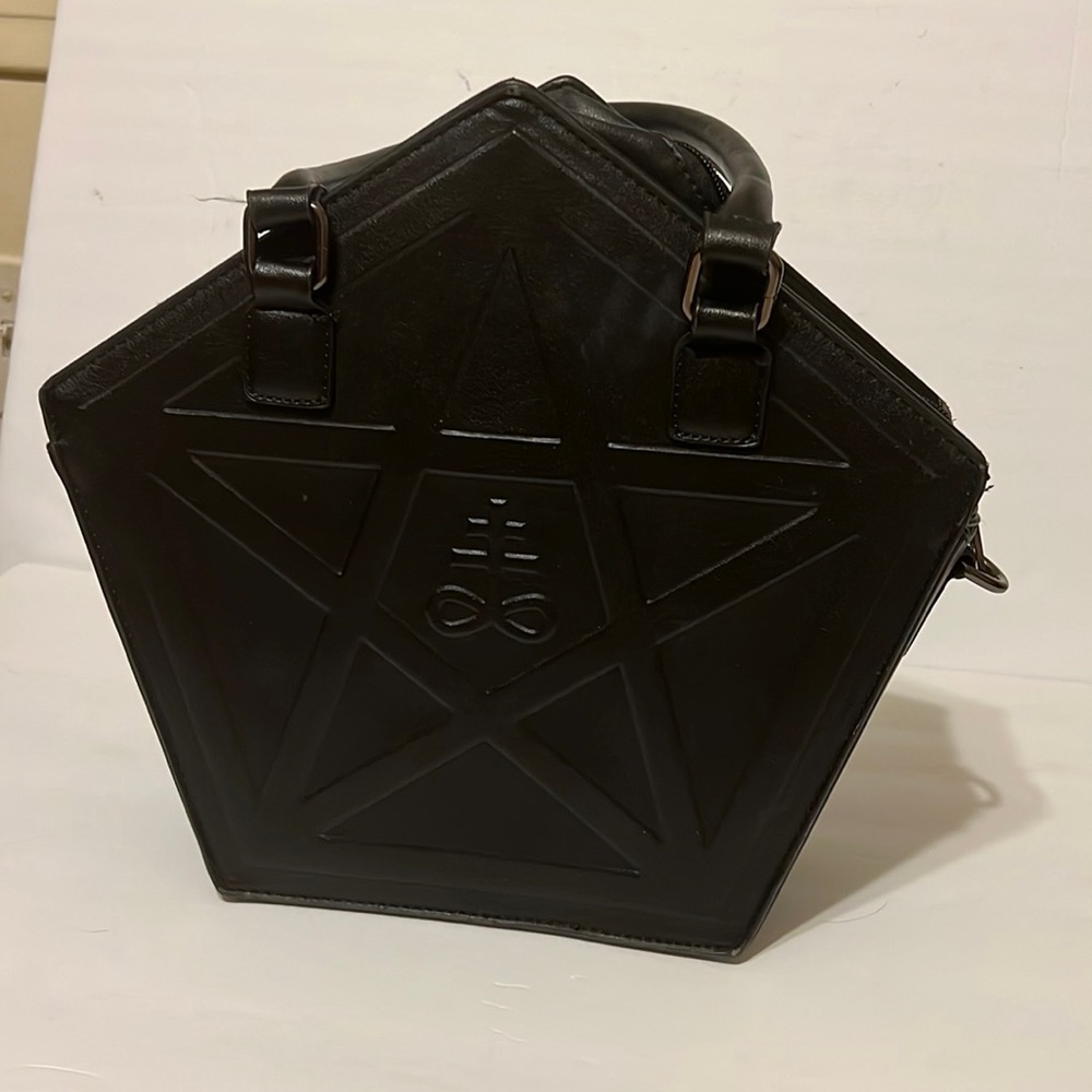 Killstar Black Pentagram Satchel
